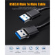 Дата кабель USB 3.0 AM\AM 2.0m 5Gbps black Essager (EXCAA-YTD01)