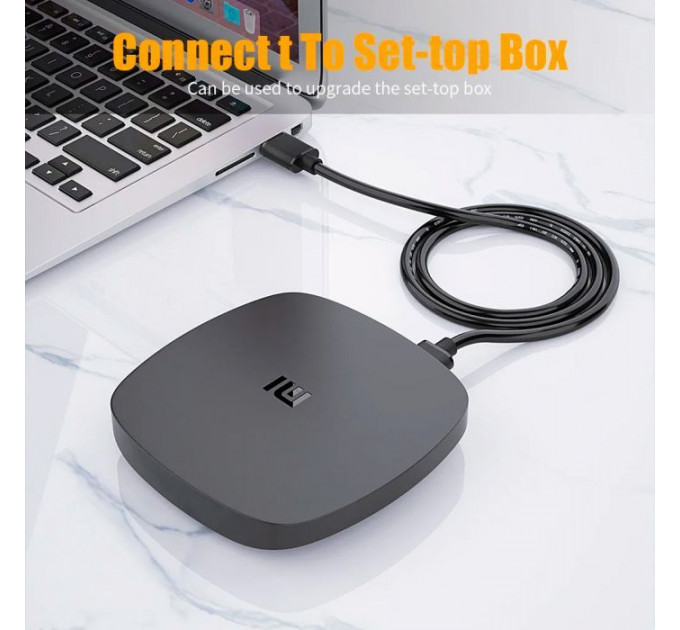 Дата кабель USB 3.0 AM\AM 2.0m 5Gbps black Essager (EXCAA-YTD01)