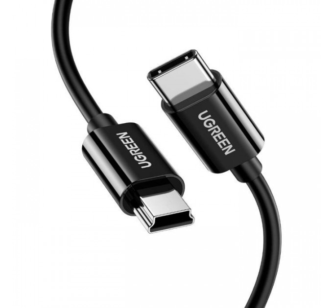 Дата кабеля USB-C 2.0 AM to Mini 5P 1.0m US242 black Ugreen (50445) Дата кабеля USB-C 2.0 AM to Mini 5P 1.0m US242 black Ugreen (50445)