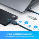 Дата кабель USB-C 3.1 to Micro USB 3.0 1.0m 3A US312 black Ugreen (20103)