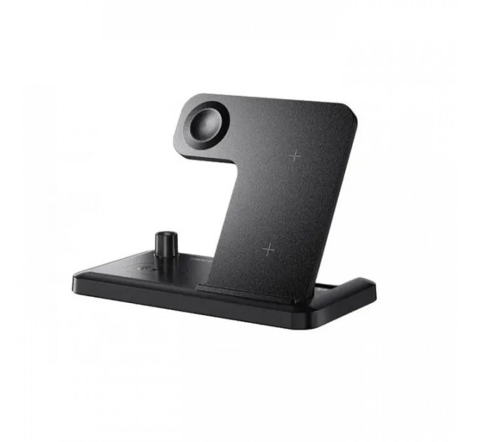 Зарядний пристрій Essager 4-in-1 wireless charger 15W foldable desktop black (EWXZM-JC01-Z)