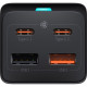 Зарядний пристрій Baseus AC + 2xUSB-C 65W + 2xUSB black (PSZM000901)