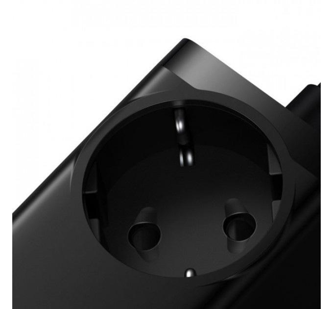 Зарядний пристрій Baseus AC + 2xUSB-C 65W + 2xUSB black (PSZM000901)