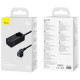 Зарядний пристрій Baseus AC + 2xUSB-C 65W + 2xUSB black (PSZM000901)