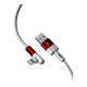 Дата кабель USB 2.0 AM to Lightning 1.0m 90° corner NB152 white XO (6920680872466)