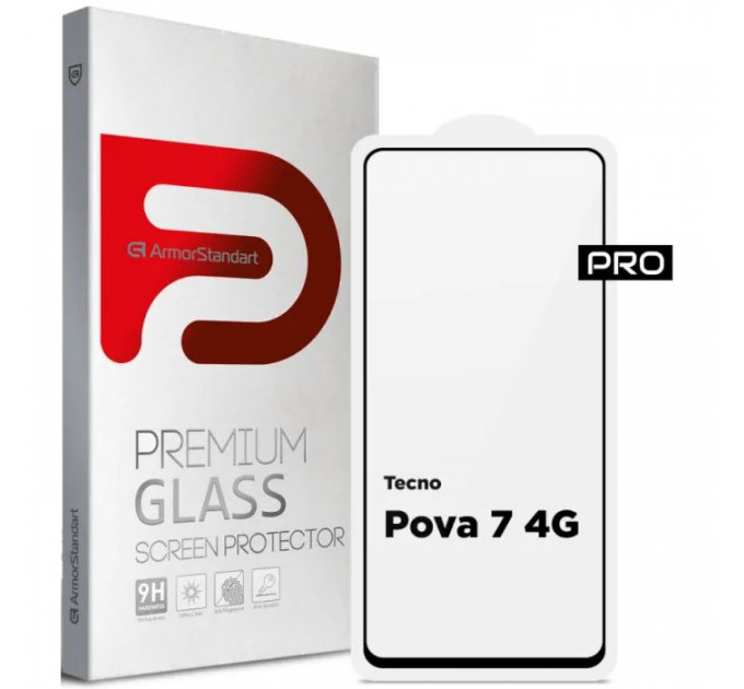 Стекло защитное Armorstandart Pro Tecno Pova 7 4G (ARM87299) Стекло защитное Armorstandart Pro Tecno Pova 7 4G (ARM87299)