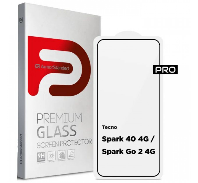Скло захисне Armorstandart Pro Tecno Spark 40 4G \/ Spark Go 2 4G (ARM87297)