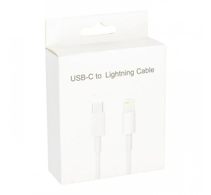 Дата кабеля USB-C to Lightning 1.0m 12W PowerPlant (CA913275)