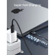 Дата USB-C кабель USB-C 1.0m Thunderbolt 4 100W (20V\/5A) 8K60Hz Cabletime (CA915422)