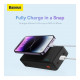Батарея універсальна Baseus Airpow 30000mAh 20W PD\/3.0, QC\/3.0, black (PPQD090101)