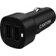 Зарядний пристрій Canyon 2xUSB 24W black (CNE-CCABR2AA)