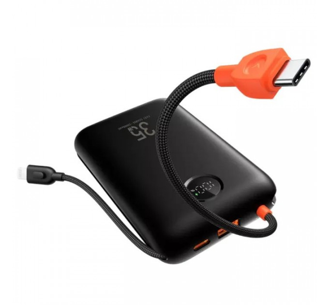 Батарея универсальная VEGER 30000mAh K3 35W PD QC3.0 black (6977525750137)