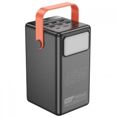 Батарея універсальна HOCO 100000mAh Max Centurion PD\/65W, QC, LED Lamp, Black (DB03 \/ 714722)
