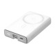 Батарея універсальна JOYROOM Magnetic Wireless 10000mAh 20W QC, USB-C In\/Out White (JR-PBM01 \/ 6941237112545)