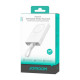 Батарея універсальна JOYROOM Magnetic Wireless 10000mAh 20W QC, USB-C In\/Out White (JR-PBM01 \/ 6941237112545)