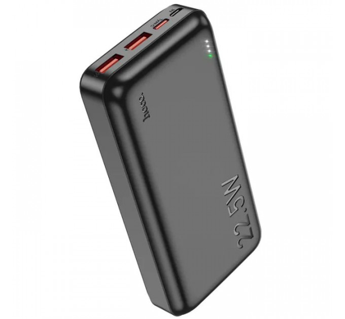 Батарея універсальна HOCO 20000mAh, 22.5W, Black (J101A \/ 45365)