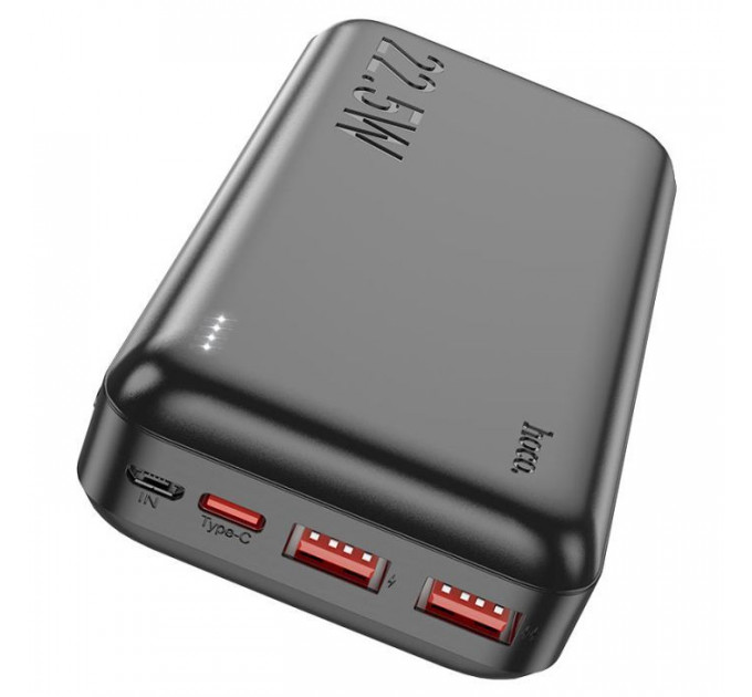 Батарея універсальна HOCO 20000mAh, 22.5W, Black (J101A \/ 45365)