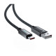 Дата кабель USB 2.0 AM to USB-C 1.2m 60W black Acefast (6974316284482)