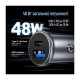 Зарядное устройство для ColorWay USB-C PD30W + USB QC3.0 car adapter (CW-CHA065PD-GR)