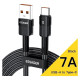 Дата кабель USB 2.0 AM to USB-C 0.5m 7A black Essager (EXCT-XCB01)
