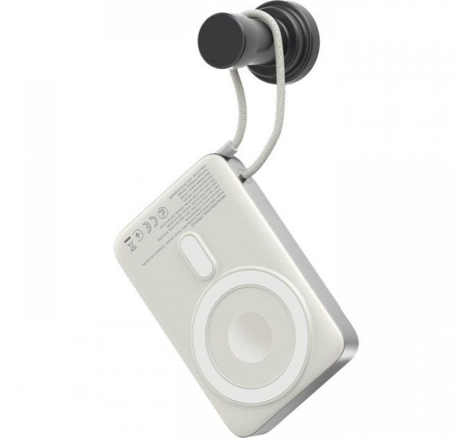 Батарея універсальна Sigma X-power SI10A8QL-MAG silver 10000mAh, Magnetic wireless 15W, charge iWatch, PD+QC, 22,5W max (4827798161012)