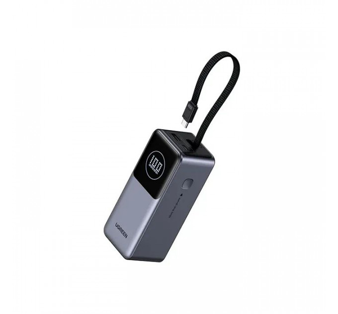 Батарея універсальна Ugreen 20000mAh 130W Nexode Smart Display with Built-in Cable (PB723 55365B) Батарея універсальна Ugreen 20000mAh 130W Nexode Smart Display with Built-in Cable (PB723 55365B)