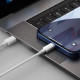 Дата кабель USB 2.0 AM to Lightning 1.5m 20W Simple WisdomKit (2PCS) white Baseus (TZCATLZJ-02)
