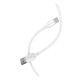 Дата кабель USB 2.0 AM to USB-C 3.0m 2.4A BX14 white BOROFONE (6957531090397)