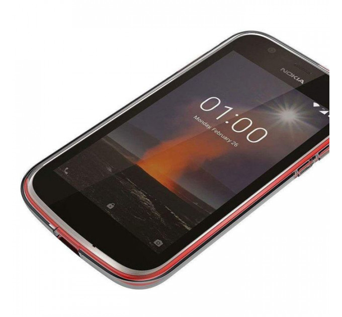 Чохол до мобільного телефона Laudtec для Nokia 1 Clear tpu (Transperent) (LC-N1T)