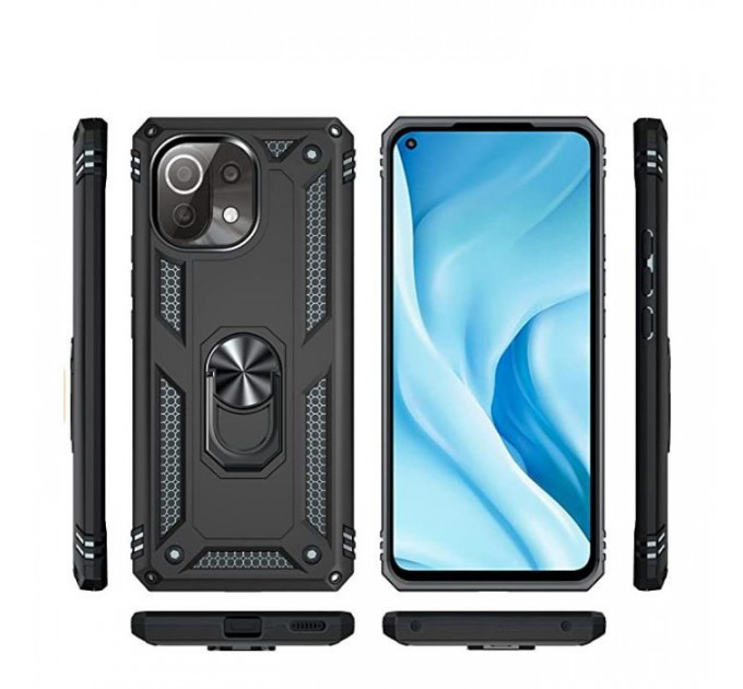 Чохол до мобільного телефона BeCover Military Xiaomi Mi 11 Lite \/ Mi 11 Lite 5G Black (706642)