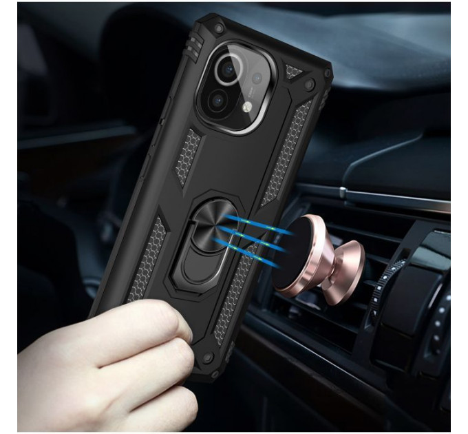 Чохол до мобільного телефона BeCover Military Xiaomi Mi 11 Lite \/ Mi 11 Lite 5G Black (706642)