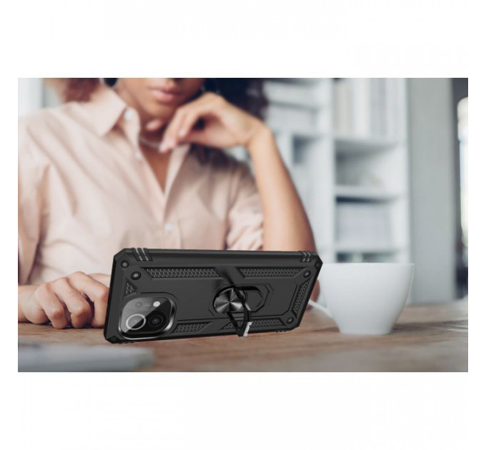 Чохол до мобільного телефона BeCover Military Xiaomi Mi 11 Lite \/ Mi 11 Lite 5G Black (706642)