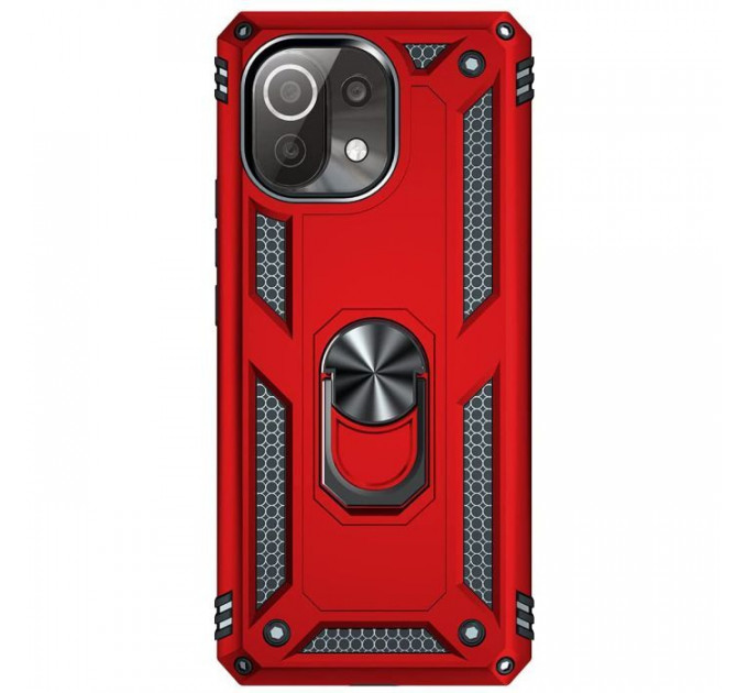 Чохол до мобільного телефона BeCover Military Xiaomi Mi 11 Lite \/ Mi 11 Lite 5G Red (706644)