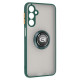 Чохол до мобільного телефона Armorstandart Frosted Matte Ring Samsung M34 5G (M346) Dark Green (ARM72767)