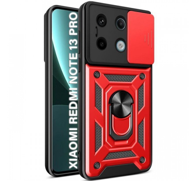 Чохол до мобільного телефона BeCover Military Xiaomi Redmi Note 13 Pro 5G Red (710696)