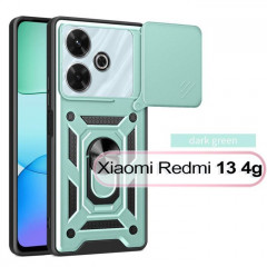 Чохол до мобільного телефона BeCover Military Xiaomi Redmi 13 Dark Green (711553)