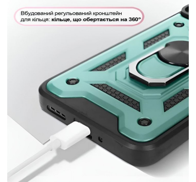 Чохол до мобільного телефона BeCover Military Xiaomi Redmi 13 Dark Green (711553)