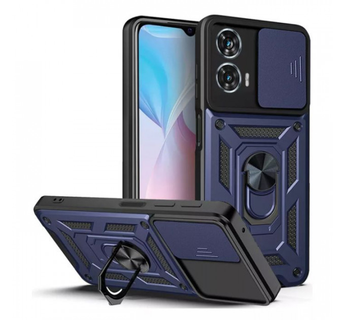Чохол до мобільного телефона BeCover Military Motorola Moto G85 Blue (712164)