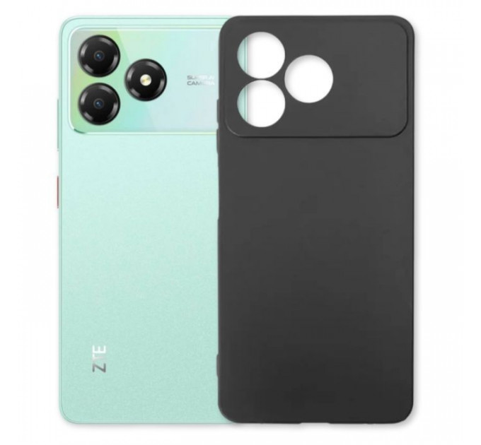 Чохол до мобільного телефона BeCover silicone ZTE Blade A36 \/ Nubia A36 Black (714936)