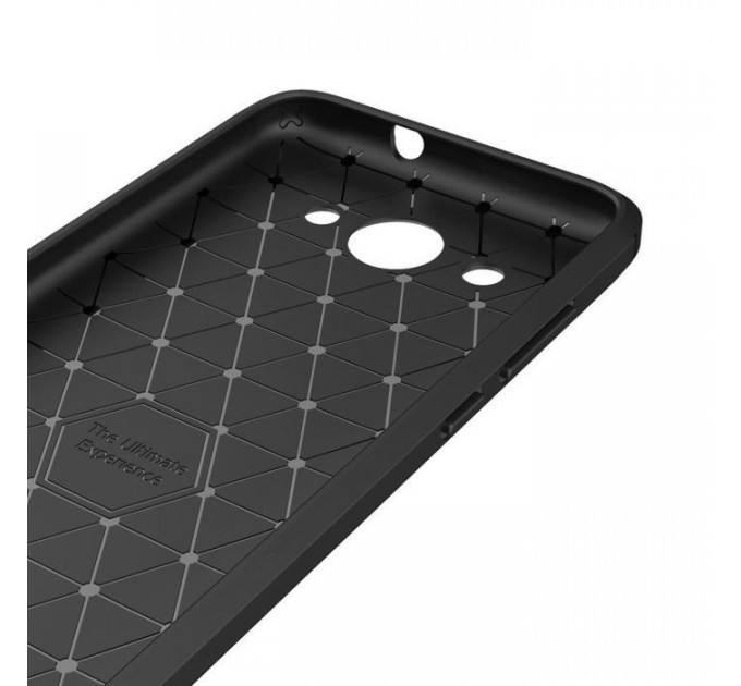 Чехол для мобильного телефона для Huawei Y3 2017 Carbon Fiber (Black) Laudtec (LT-HY32017B)