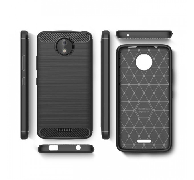 Чохол до мобільного телефона для Motorola Moto Z Carbon Fiber (Black) Laudtec (LT-MMZB)