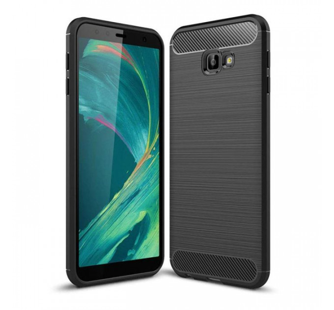 Чехол для мобильного телефона Laudtec для Samsung J4 Plus/J415 Carbon Fiber (Black) (LT-J415F) Чехол для мобильного телефона Laudtec для Samsung J4 Plus/J415 Carbon Fiber (Black) (LT-J415F)