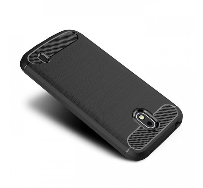 Чохол до мобільного телефона Laudtec для Nokia 1 Carbon Fiber (Black) (LT-N1B)