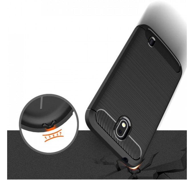 Чохол до мобільного телефона Laudtec для Nokia 1 Carbon Fiber (Black) (LT-N1B)