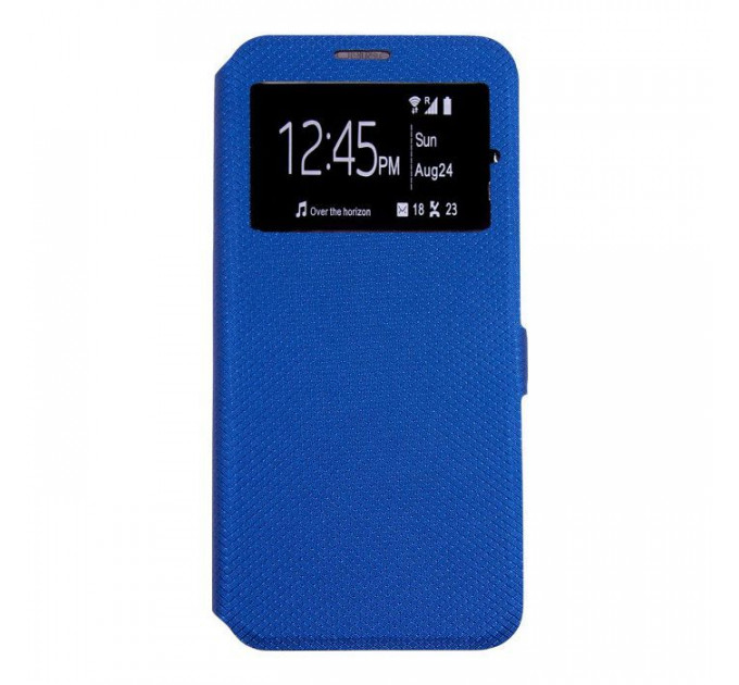 Чохол до мобільного телефона Dengos Flipp-Book Call ID Samsung Galaxy A02s (A025), blue (DG-SL-BK-276)