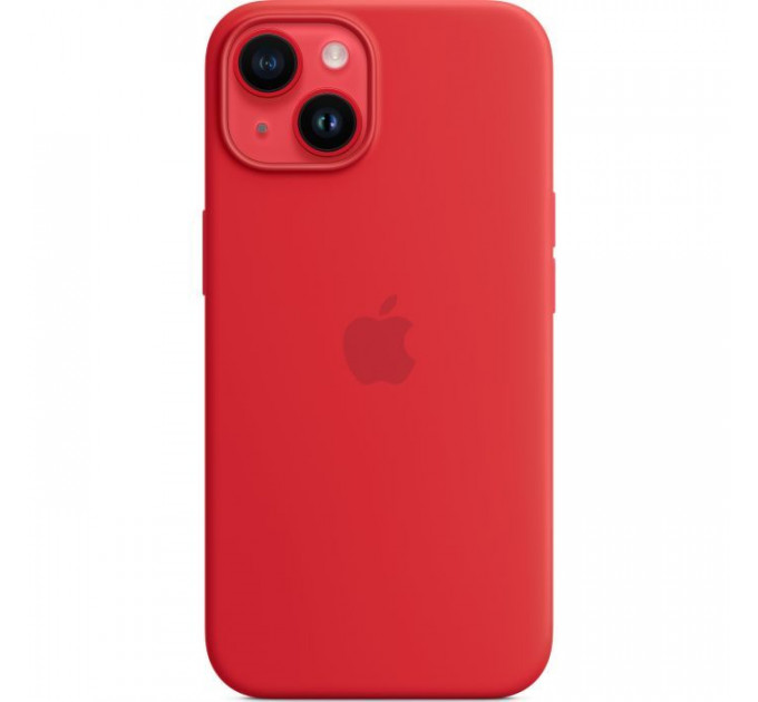 Чохол до мобільного телефона Apple iPhone 14 Plus Silicone Case with MagSafe - (PRODUCT)RED,Model A2911 (MPT63ZE\/A)