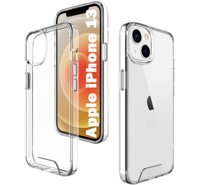 Чохол до мобільного телефона BeCover Space Case Apple iPhone 13 Transparancy (708579)