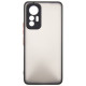 Чохол до мобільного телефона Dengos Matte Xiaomi 12 Lite (black) (DG-TPU-MATT-127)