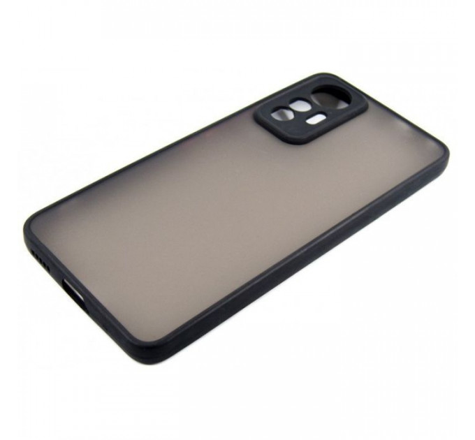 Чохол до мобільного телефона Dengos Matte Xiaomi 12 Lite (black) (DG-TPU-MATT-127)