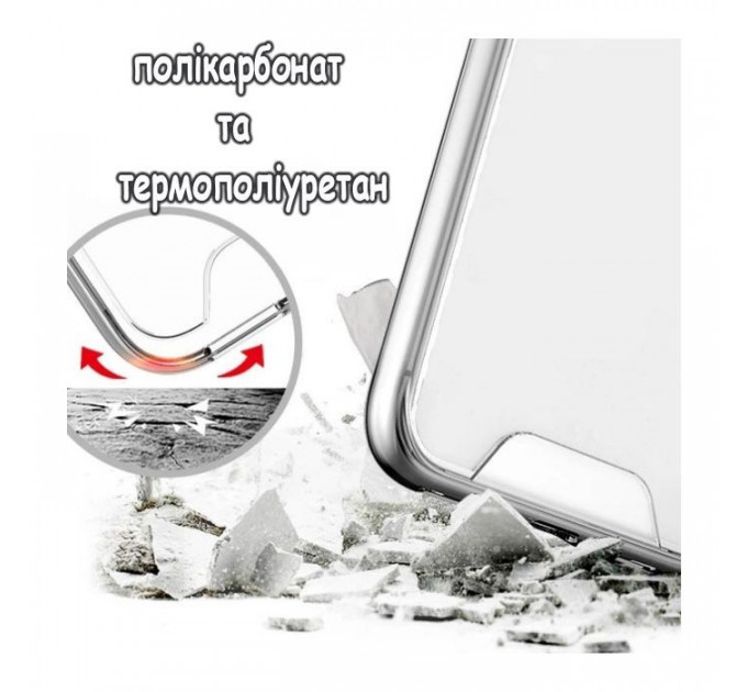 Чохол до мобільного телефона BeCover Space Case Apple iPhone 15 Pro Transparancy (709938)